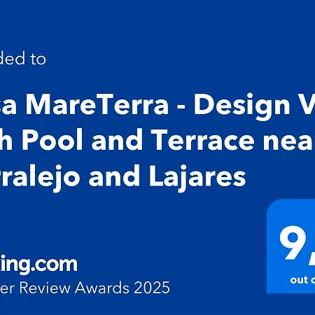 Casa Mareterra - Design With Pool And Terrace Near And Lajares